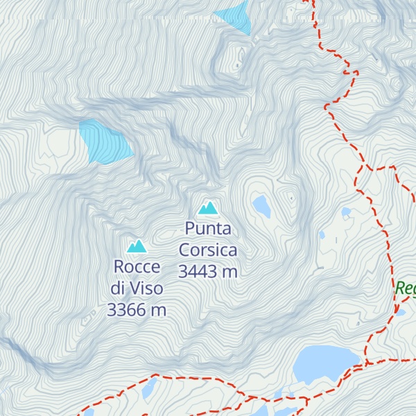Map of Punta Corsica