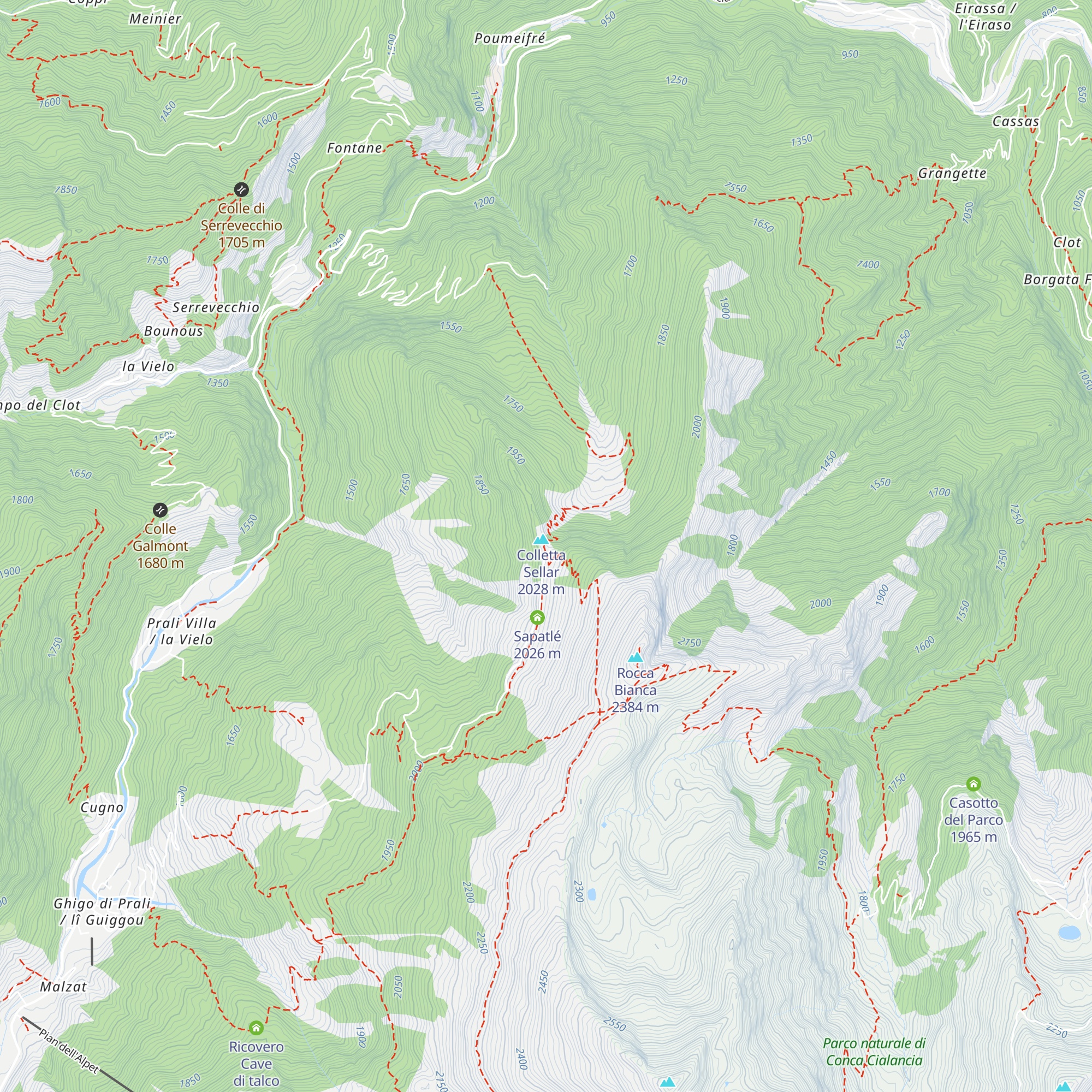 ex teleferica map