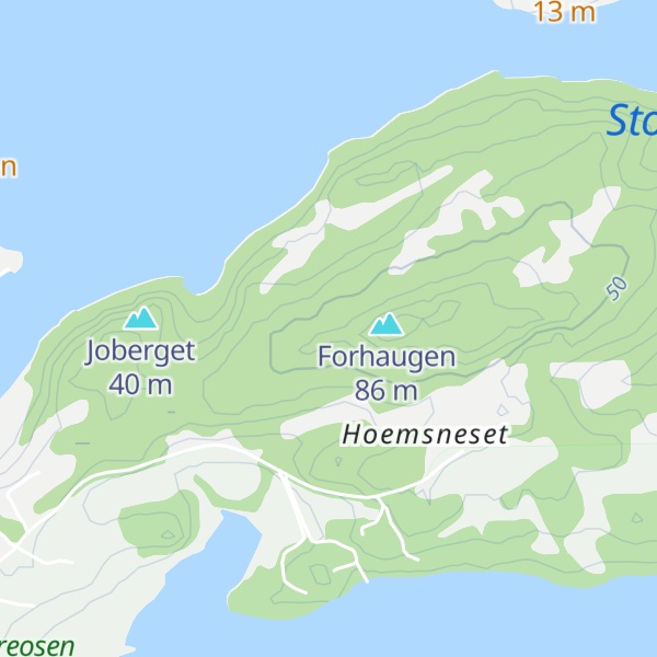 Map of Fiskeberga