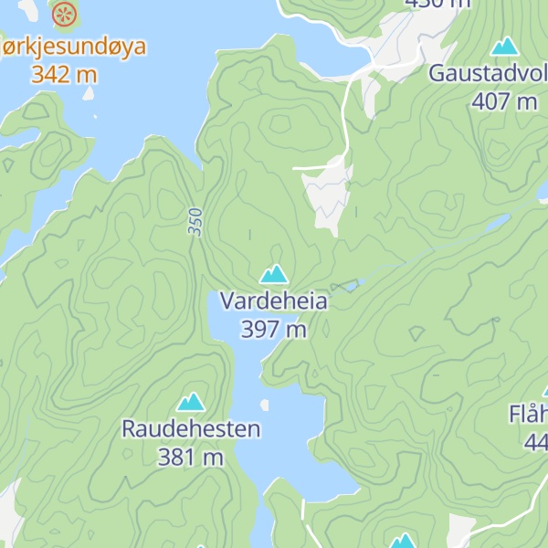 Map of Vardeheia