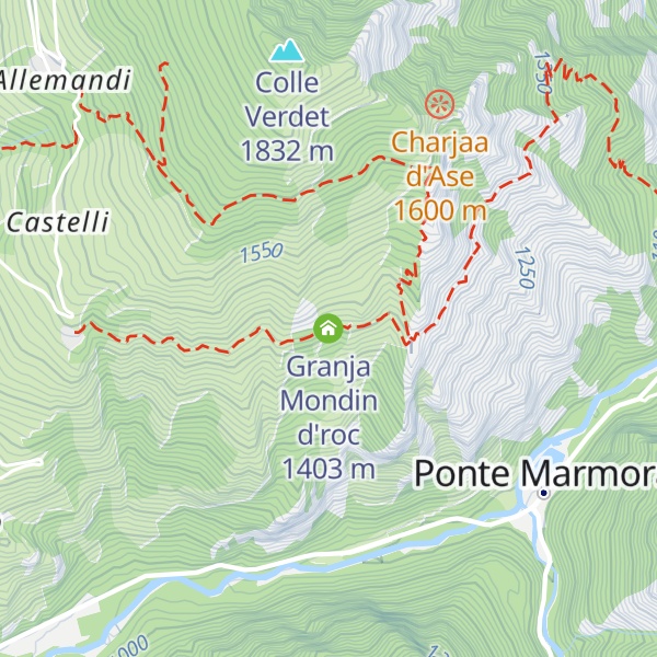 Map of Granja Mondin d'roc