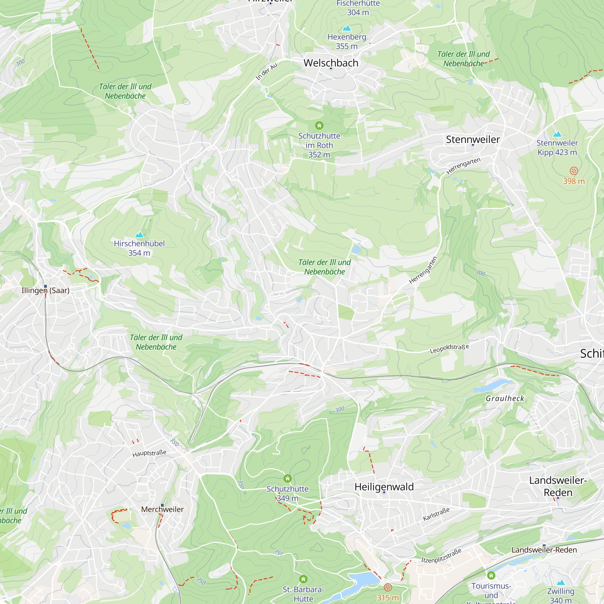 Fischerhütte map