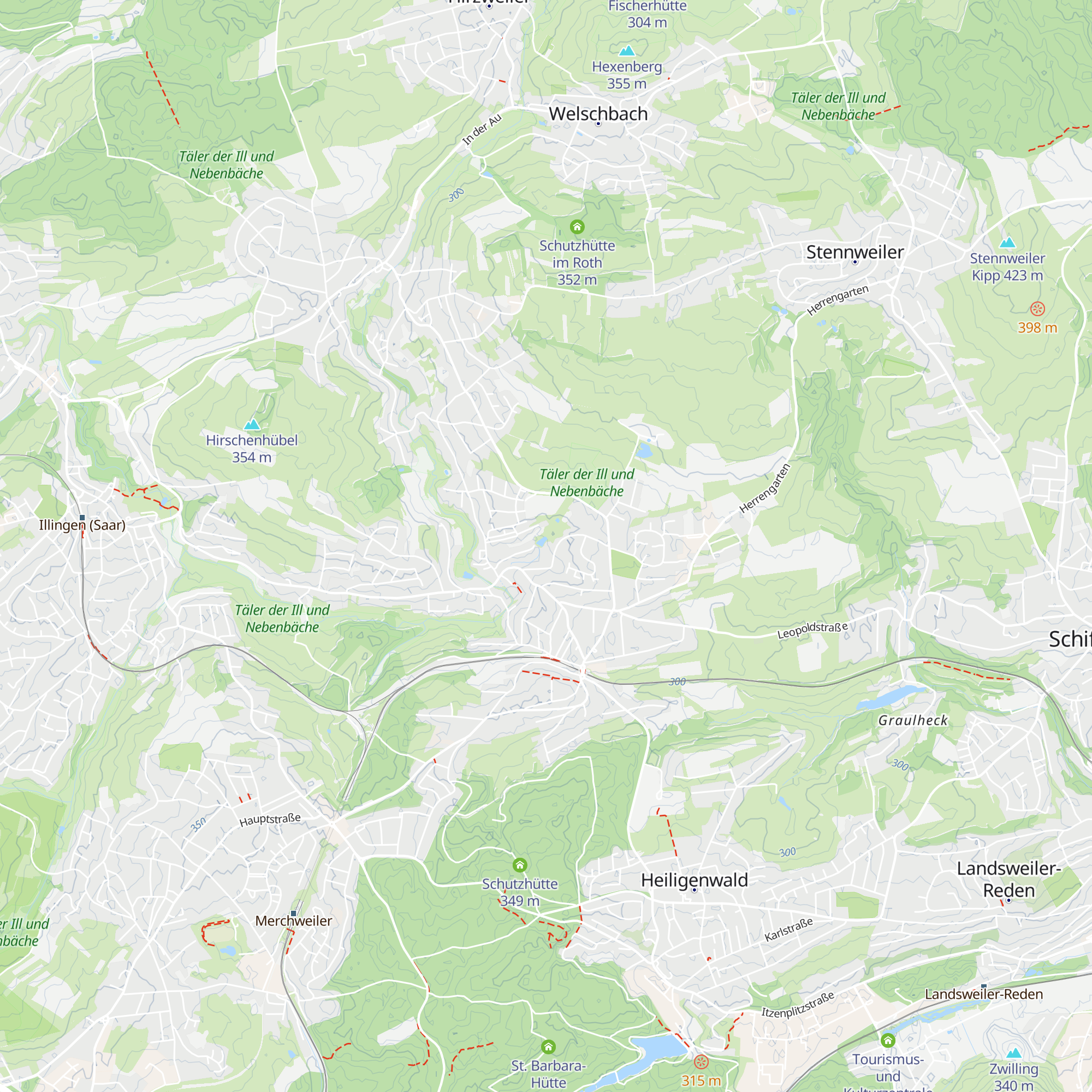 Fischerhütte map