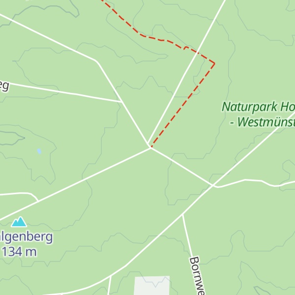Map of Schutzhütte Halterner Heck