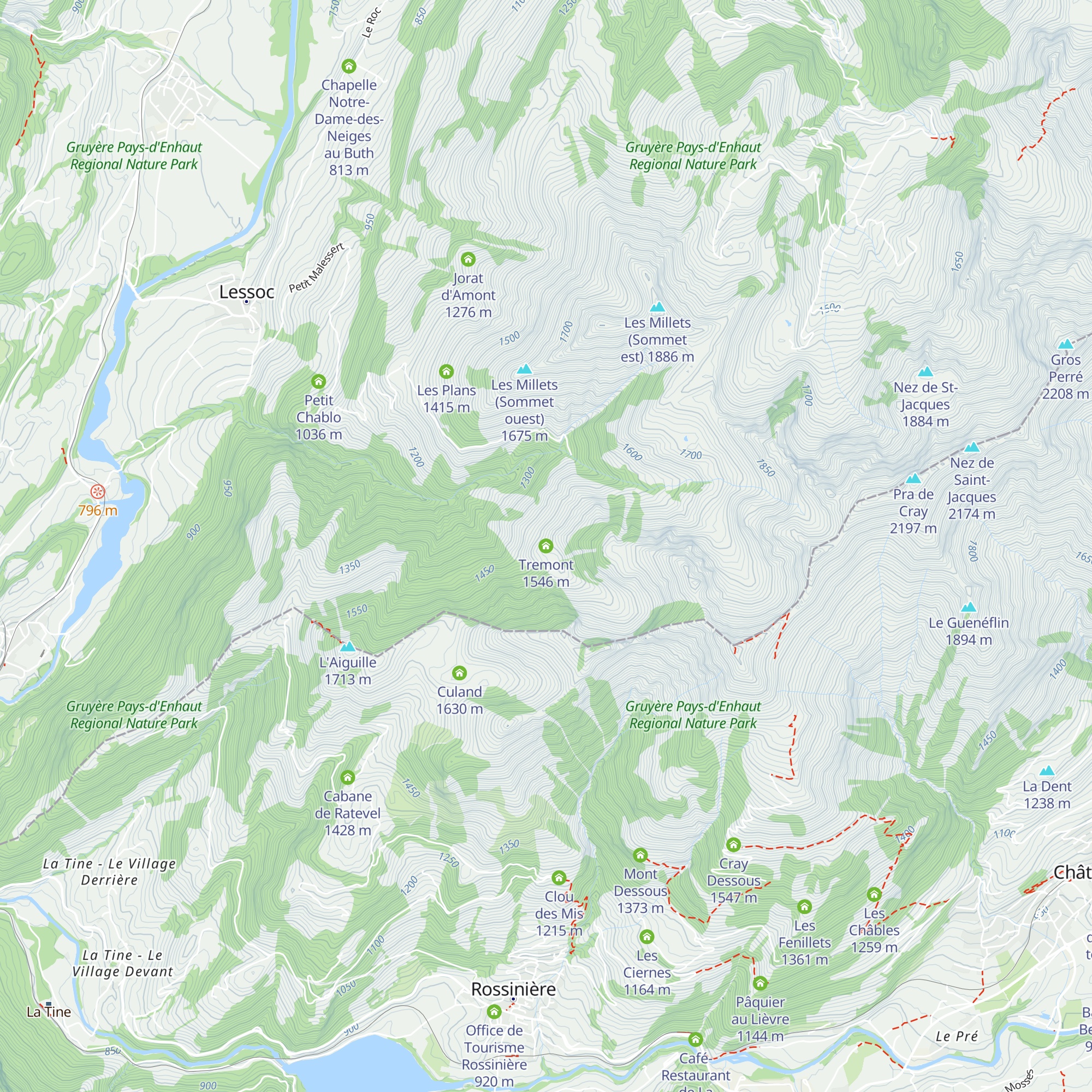Tremont map