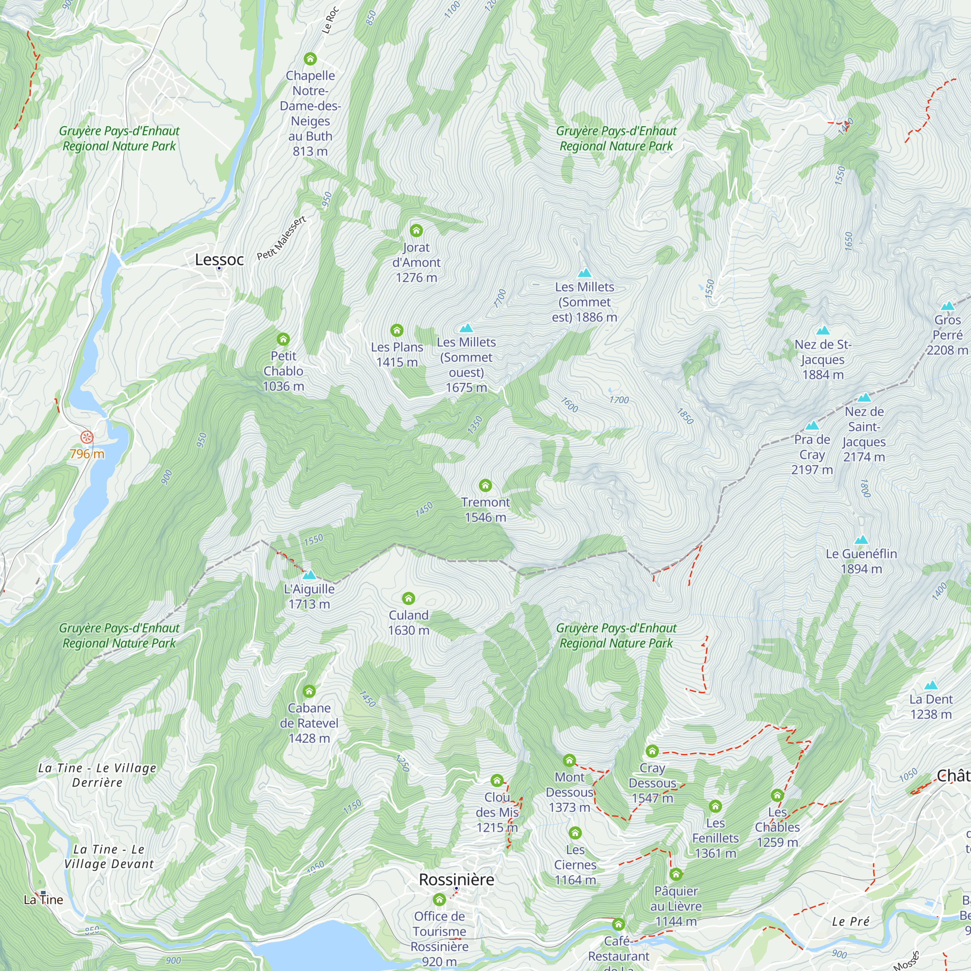 Tremont map