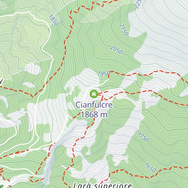 Map of Cianfulcre