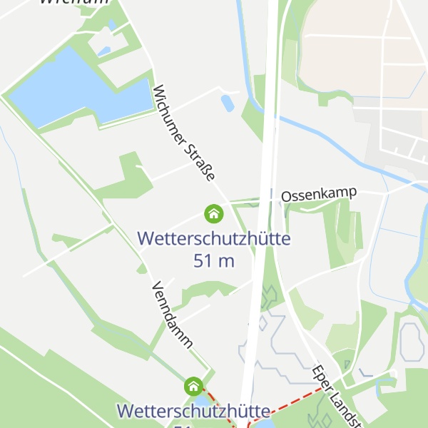 Map of Wetterschutzhütte