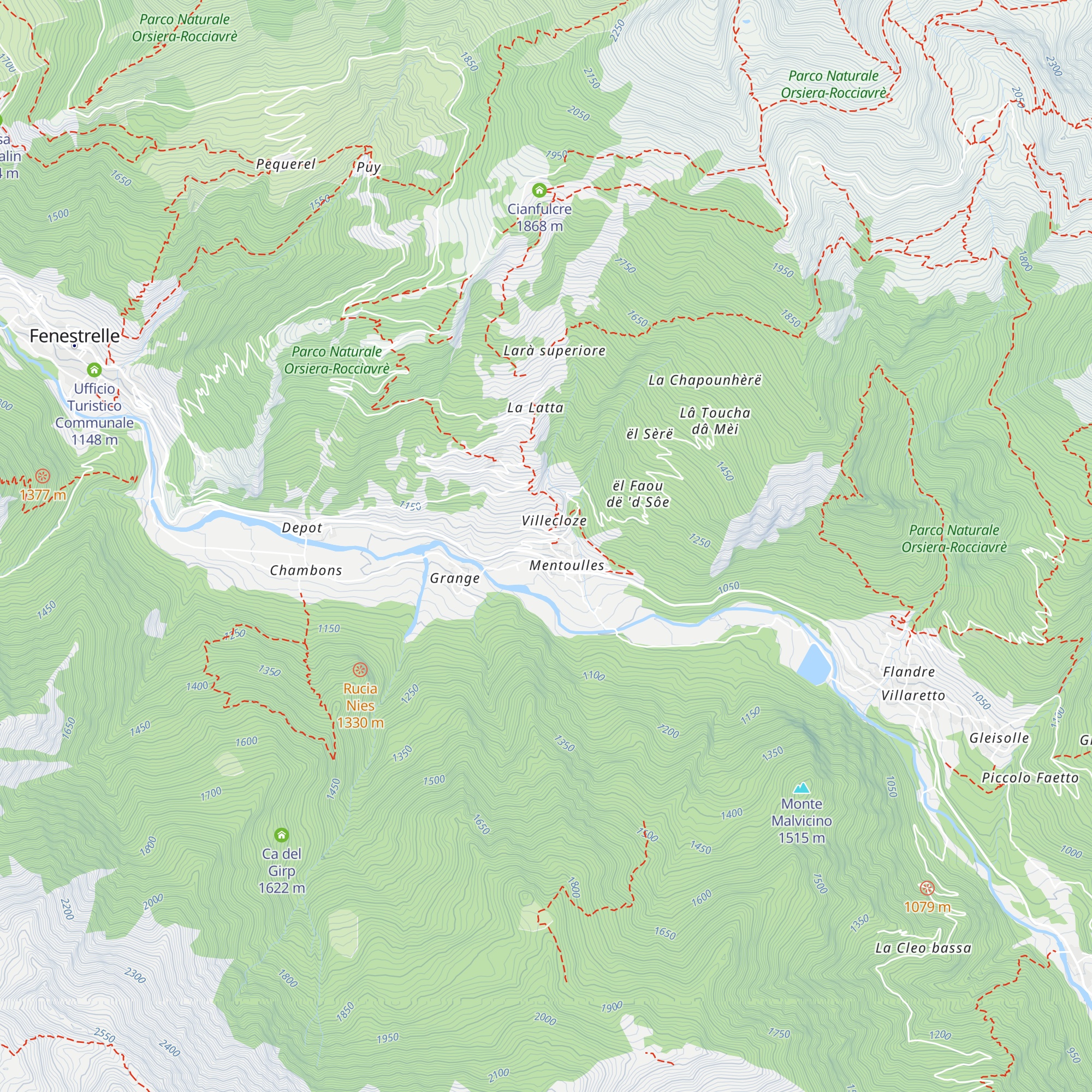 Priorato di San Giusto map