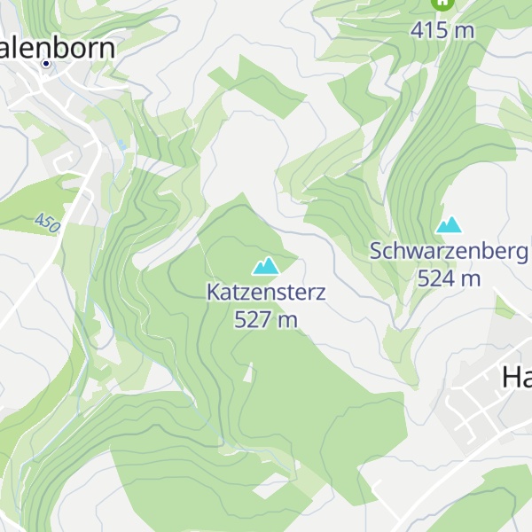Map of Katzensterz