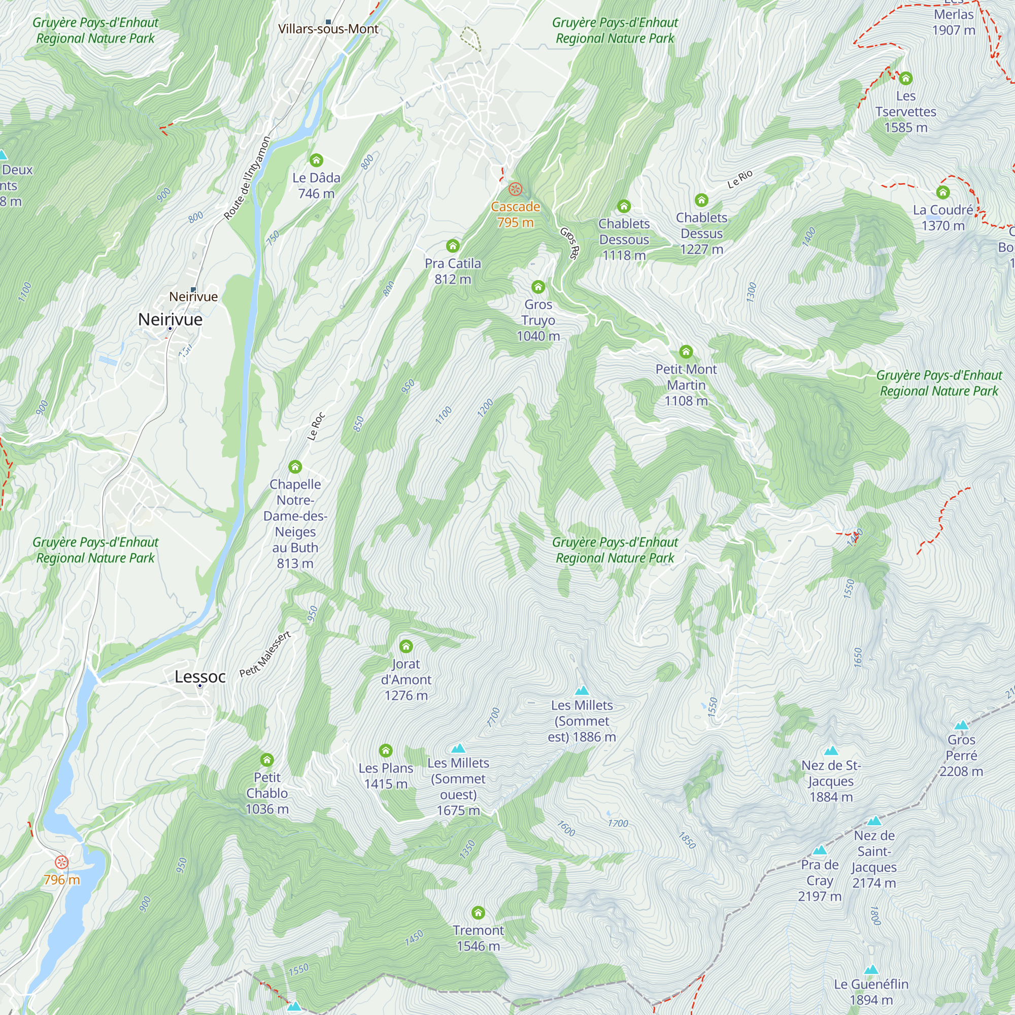 Tsalechet map