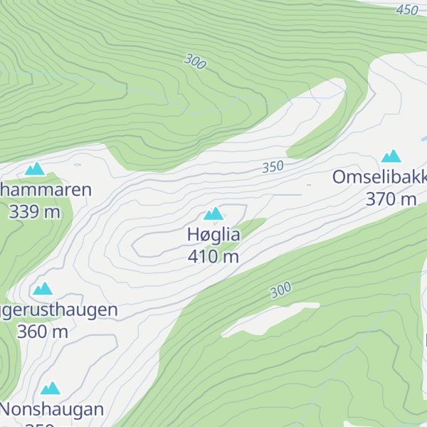 Map of Høglia