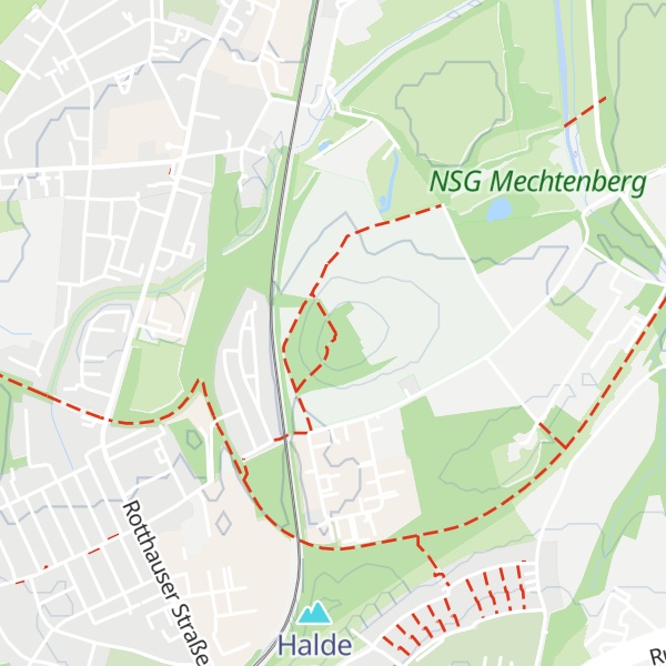 Map of Mechtenberg