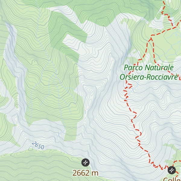 Map of Truc dei Prati