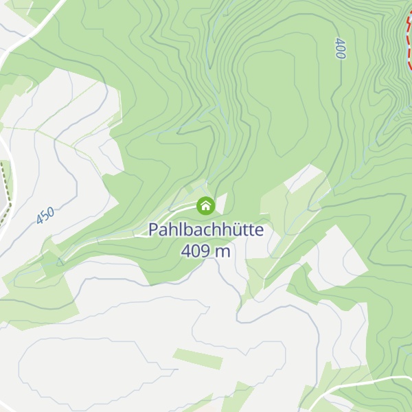 Map of Pahlbachhütte