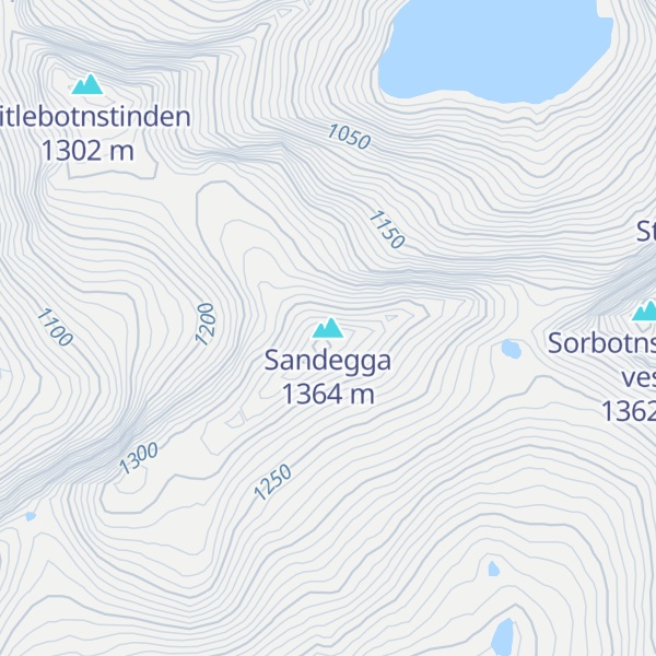 Map of Sandegga