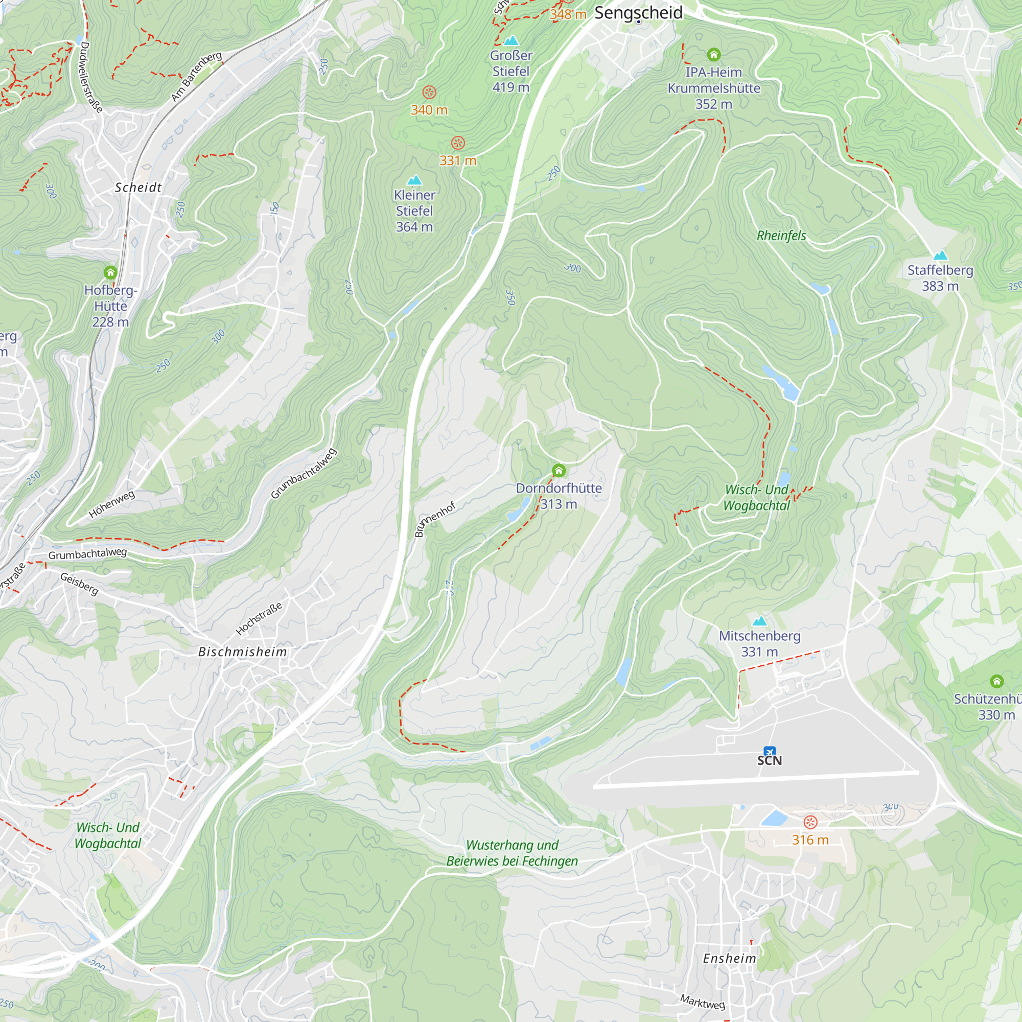 Fischerhütte map
