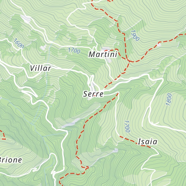 Map of Locanda Hans Clemer Posto Tappa Elva Serre