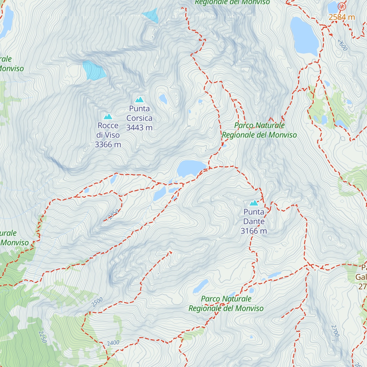 Bivacco Boarelli alle Forciolline map