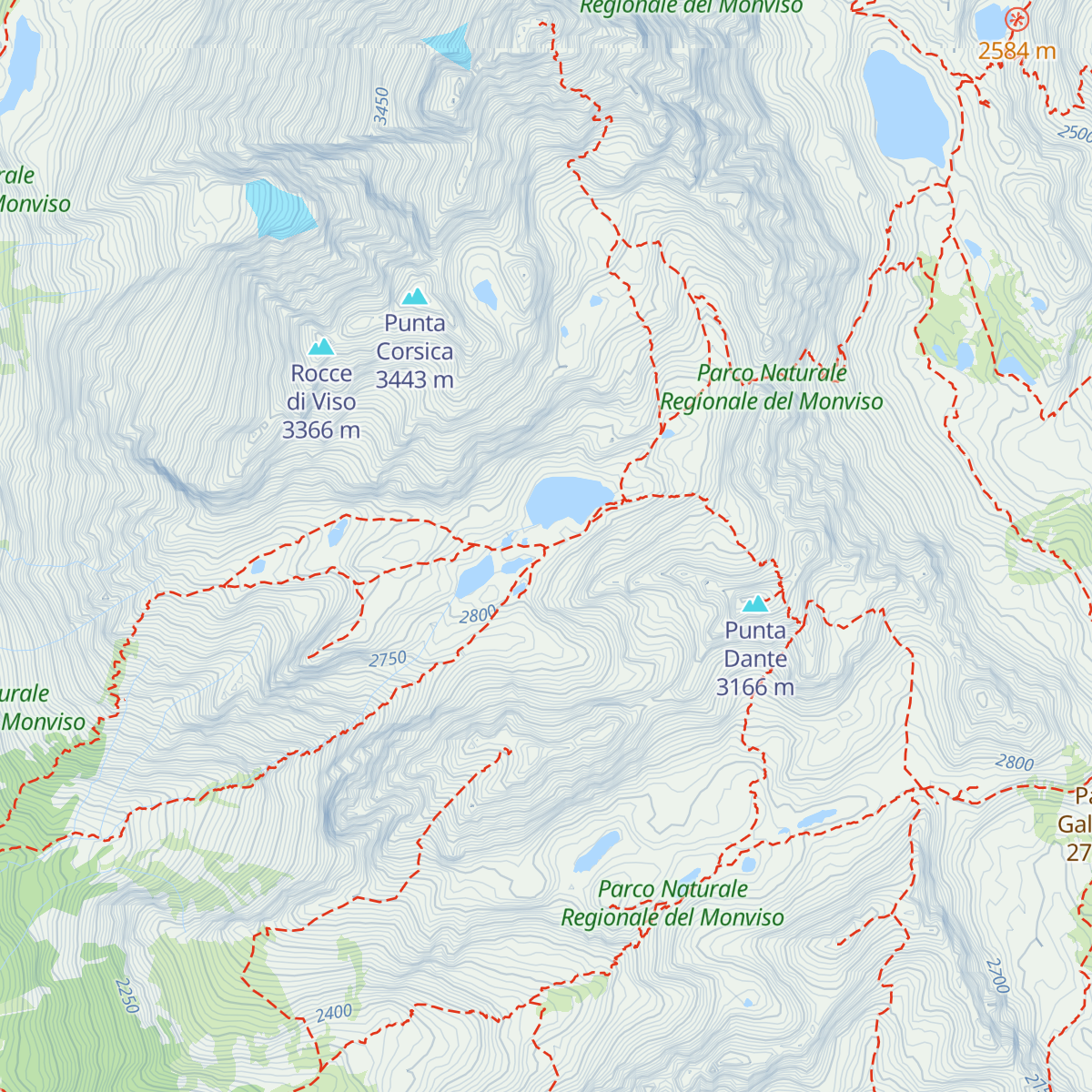 Bivacco Boarelli alle Forciolline map