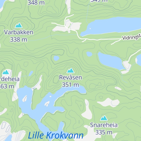 Map of Revåsen