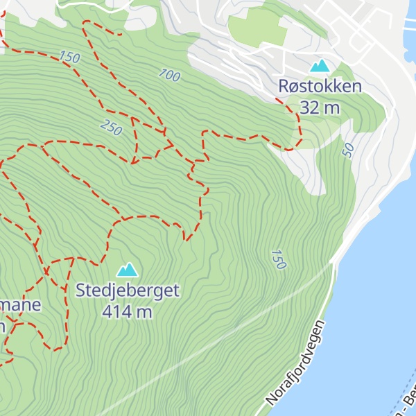 Map of Dagsturhytte Stedjestova