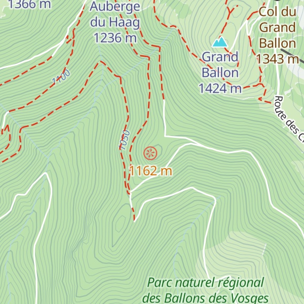 Map of Sattefels