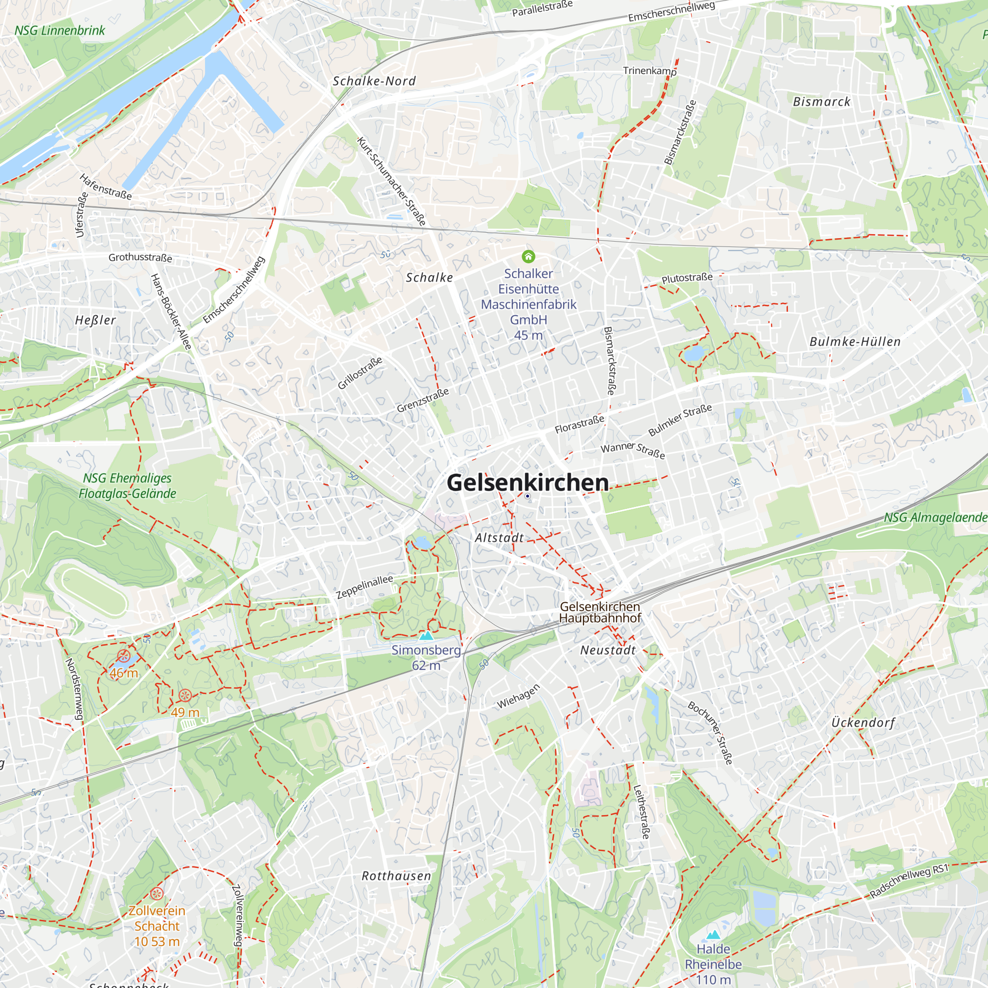 Stadt- und Touristeninfo map