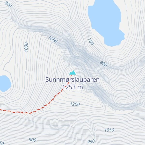 Map of Sunnmørslauparen