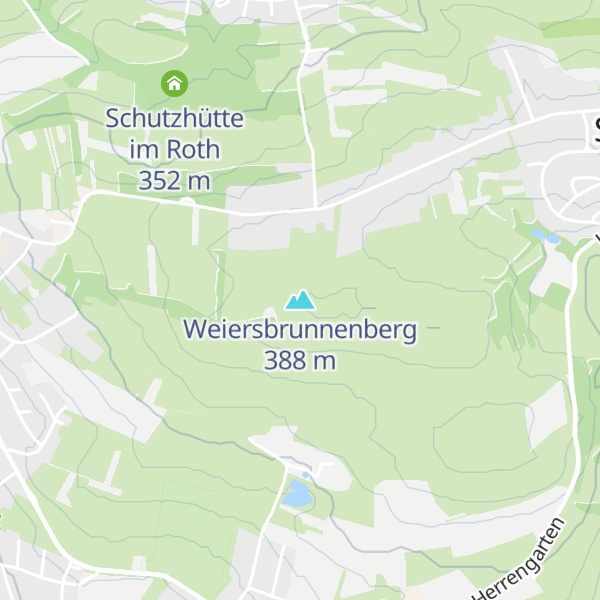 Map of Weiersbrunnenberg