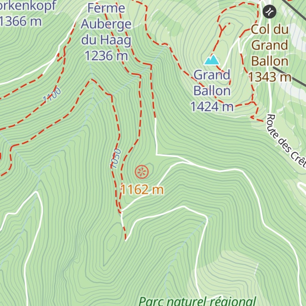 Map of Abri Oberer-Sattel