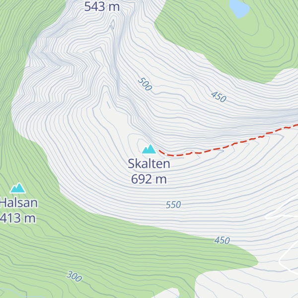 Map of Skalten
