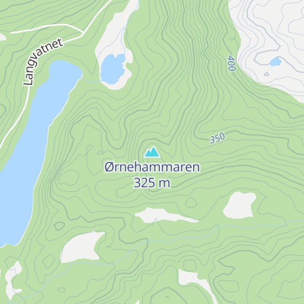 Map of Ørnehammaren