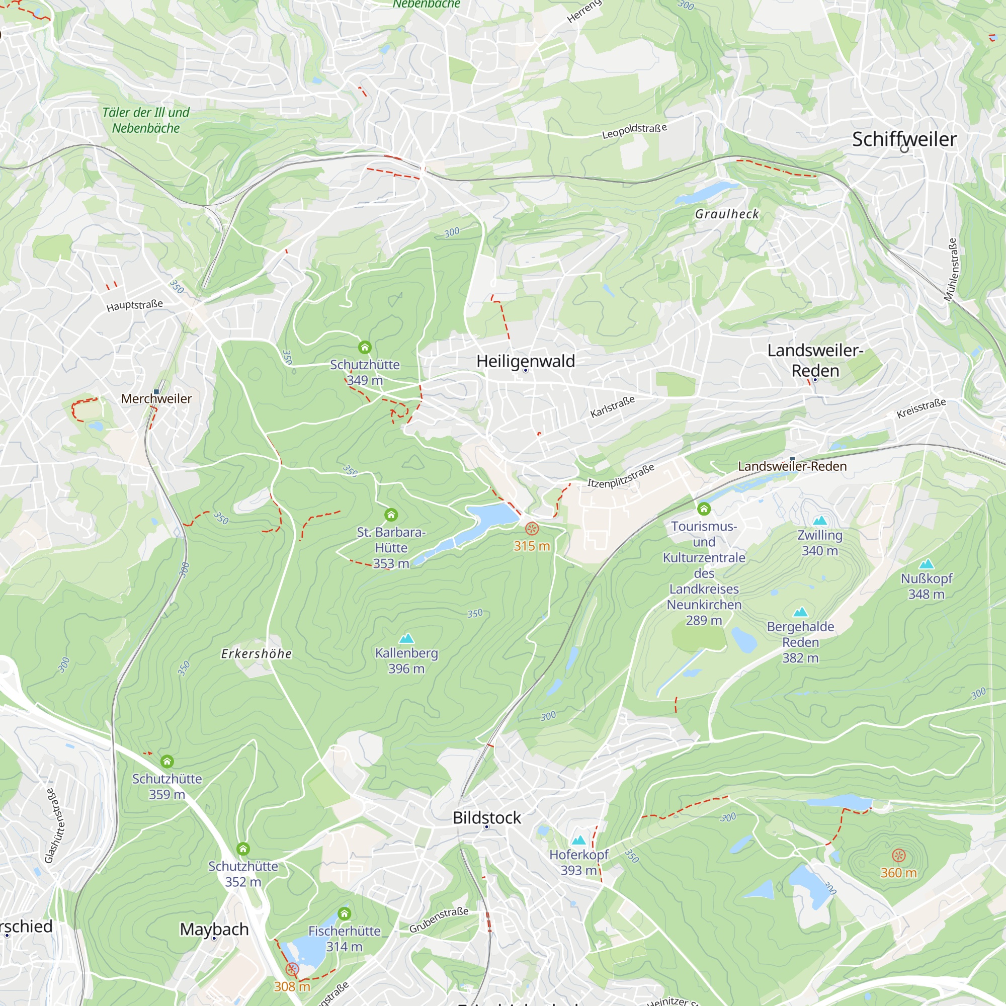 Fischerhütte map