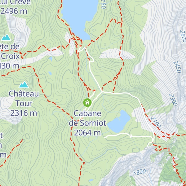 Map of Colonie de Sorniot