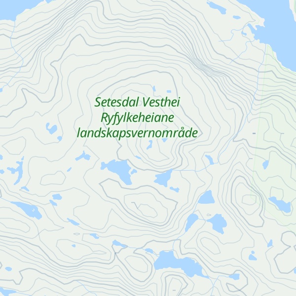 Map of Urevassnutane