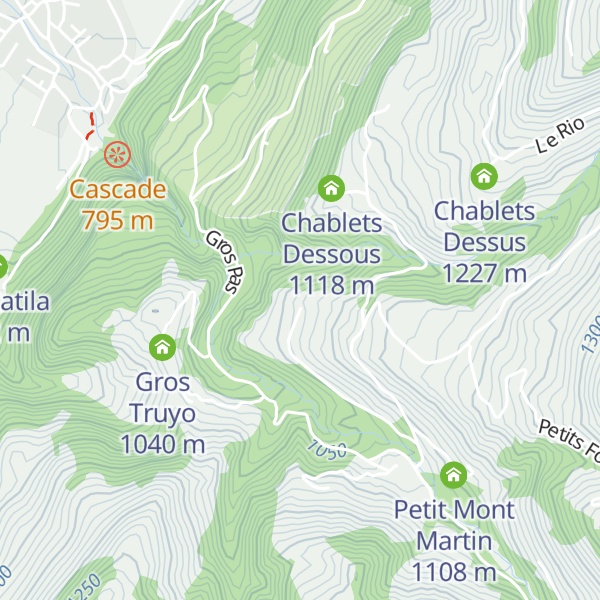 Map of La Cierne