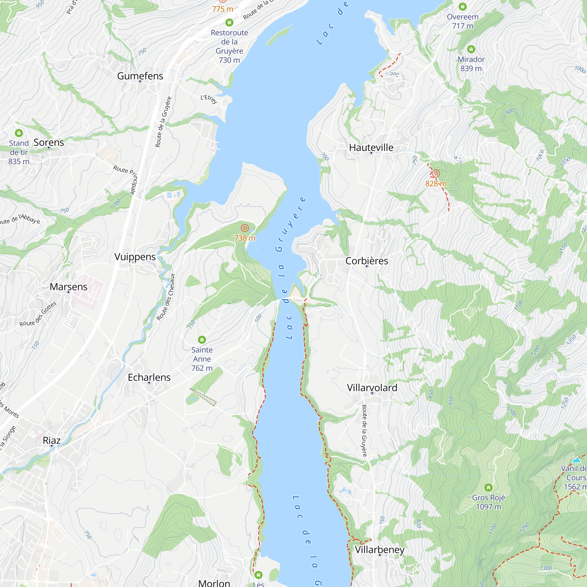 Leva Corbières SA map