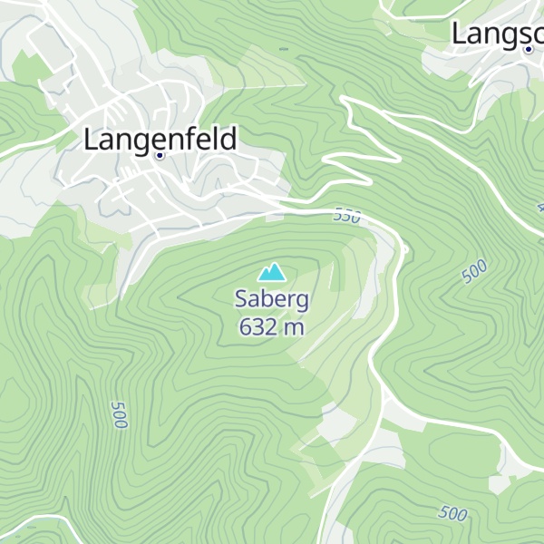 Map of Saberg