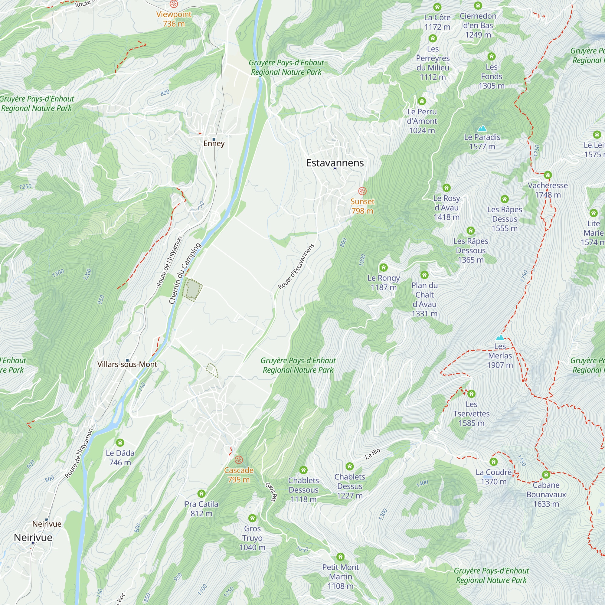 Le frey map