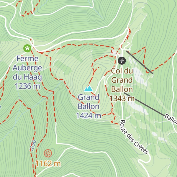 Map of Grand Ballon
