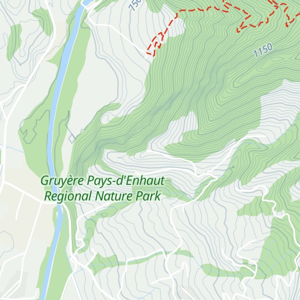 Map of Gros Retzé