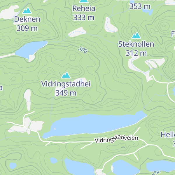 Map of Krekje