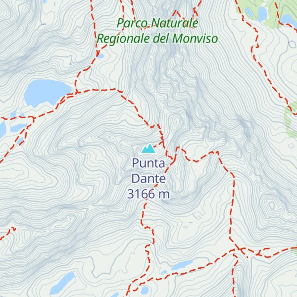 Map of Punta Dante