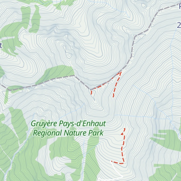 Map of Pointe de Cray