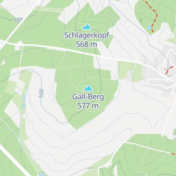 Map of Gall-Berg
