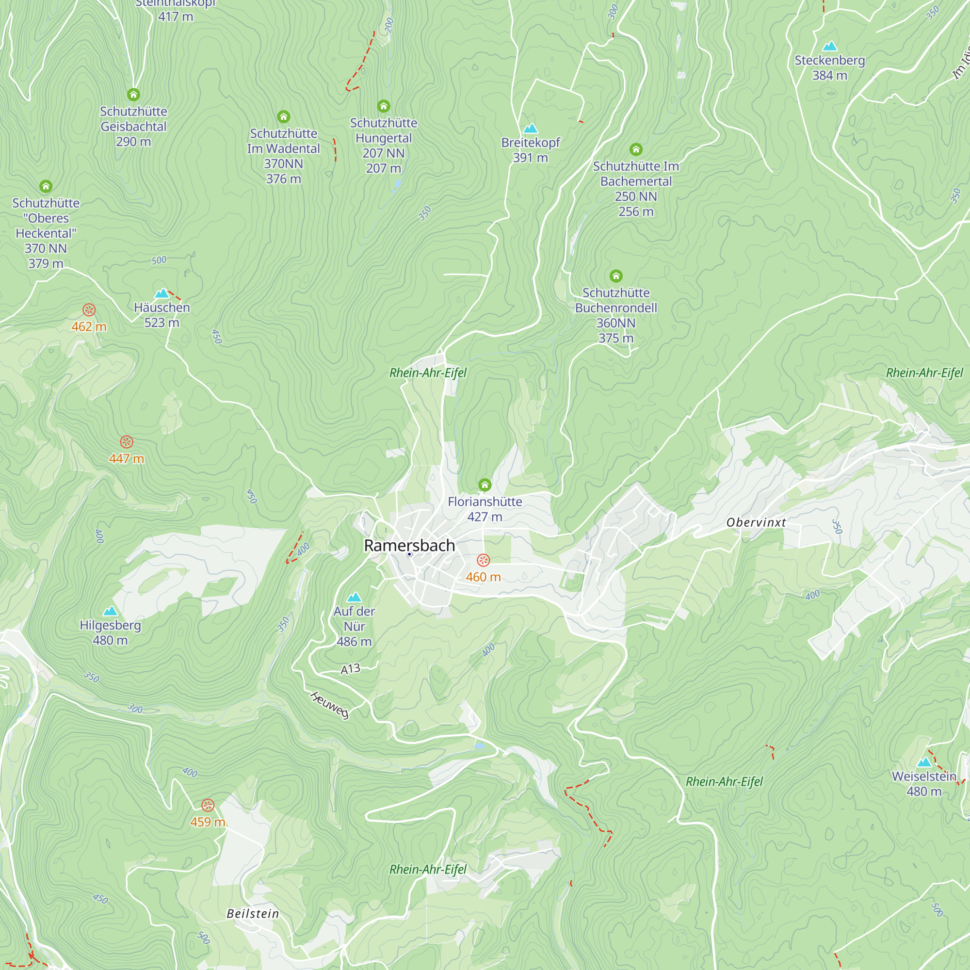 Florianshütte map
