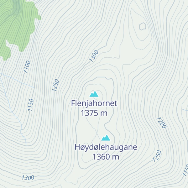 Map of Flenjahornet