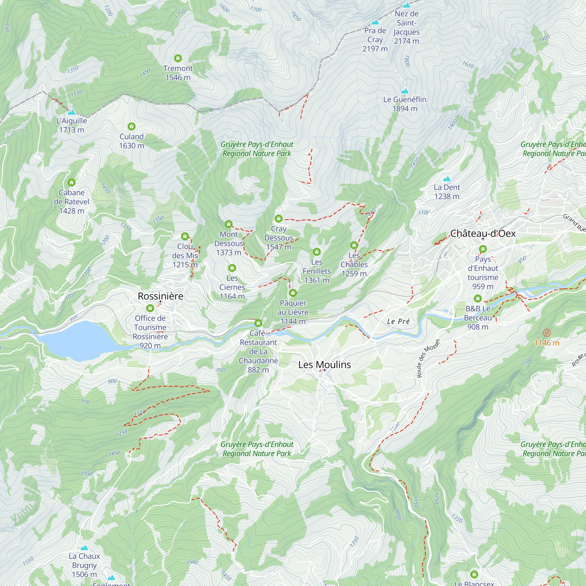 Pâquier au Lièvre map