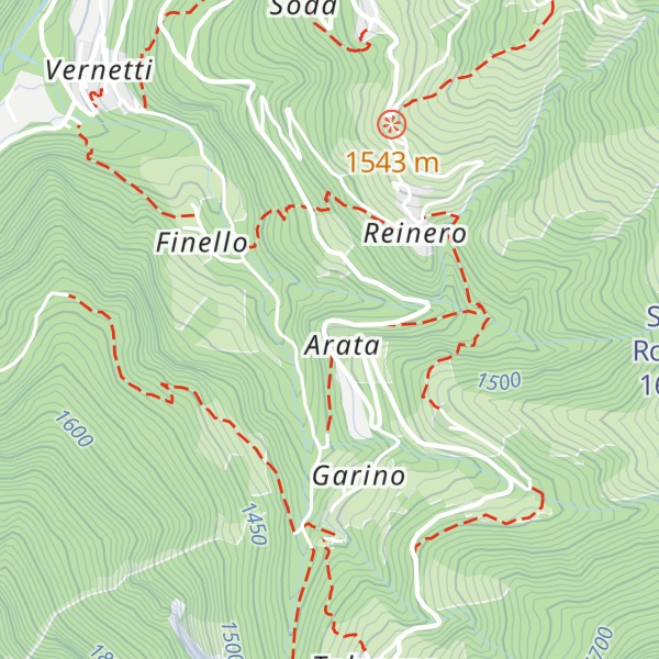 Map of Posto Tappa Arata